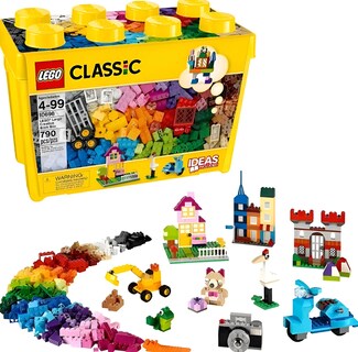 Foto 1 | Foto 1 | Lego Classic Caja De Ladrillos Creativos Grande 10698 790 Piezas En 33 Colores Diferentes
