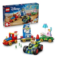 Lego Pixar Tren De Celebración De Toy Story Y Auto Rc 43264 206 Woody Jessie Bo Peep Buzz Lightyear
