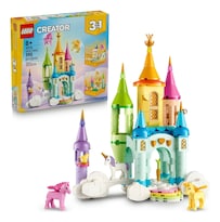 Lego Creator 3en1 Castillo De Los Unicornios Juguete Para Niñas Transformable En Barco O Cabaña Del Bosque 8+