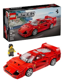 Foto 1 | Foto 1 | Lego Speed Champions Superauto Ferrari F40 76934 Auto De Juguete Para Niño Con Minifigura De Piloto 9+