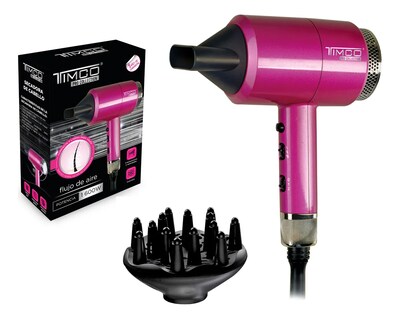 Foto 1 | Foto 1 | Secadora De Cabello Pro Collection Antifrizz Timco Sy596 Color Rosa