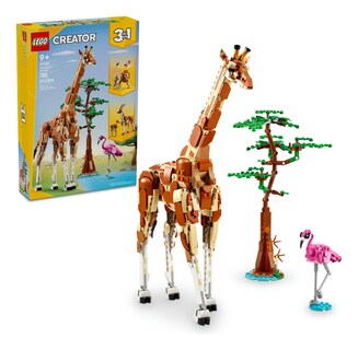 Foto 1 | Foto 1 | Lego Creator 3 En 1 Safari De Animales Salvajes Set De Juguete 3 En 1 Jirafa Convertible En Figuras De Gacelas O En El Modelo