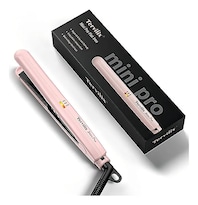 Terviiix Mini Plancha Para Pelo Corto Con Ajustes De Calor Variables Cerámica Turmalina De Doble Voltaje Compacto De Viaje Apa