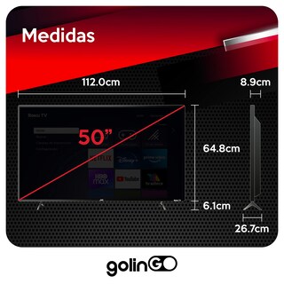 Foto 6 | Foto 6 | Jvc Si50ur 50 Pulgadas Smart Tv 4k Led