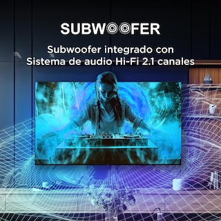 Foto 8 | Foto 8 | Tcl Smart Tv Pantalla 55'' 55qm741g Google Tv Qled -miniled Dolby Vision Hdr10 Aipq 1300 Nitz Dlg 240hz Imax Dolby Atmos Virtu