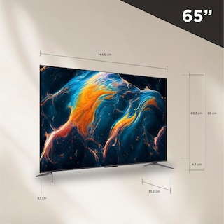 Foto 3 | Foto 3 | Tcl Smart Tv Pantalla 65'' 65q650g Google Tv Qled Compatible Con Alexa