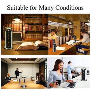 Foto 5 | Foto 5 | Zjchao Multicontacto Torre Para Mesa De Cocina Usb Pulling Up Outlet Desktop Worktop Kitchen Electric Socket 3-outlet Power Sock