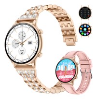 Reloj Inteligente Smart Watch Con Bluetooth smart Watch Mujer regalos Para Mujer Con Llamada Bluetooth gestión Sanitaria Y 20+m