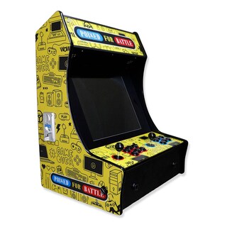 Foto 1 | Foto 1 | Consola De Juegos Para Dos Jugadores Arcade Street Figher Altavoces Estéreo Pantalla De 19 Pulgadas