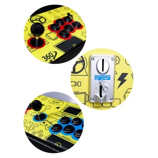 Foto 3 | Foto 3 | Consola De Juegos Para Dos Jugadores Arcade Street Figher Altavoces Estéreo Pantalla De 19 Pulgadas