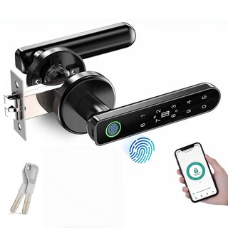 Foto 1 | Foto 1 | Tekxdd Cerradura Electrónica - 5 Métodos De Desbloqueo Protección Con Contraseña Aviso De Batería Baja Cerradura De Seguridad