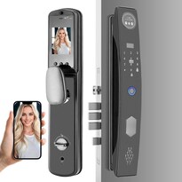 Cerradura Electrónica Inteligente Cerradura Con Reconocimiento Facial 3d Cerradura De Seguridad Tuya 8 Métodos De Apertura C