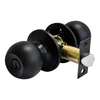 Foto 1 | Foto 1 | Dexter 6628 Cerradura Perilla Barza Tubular Con Llave 175 Mm Negro