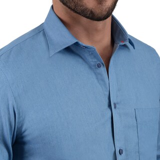 Foto 3 | Foto 3 | Camisa Michel Blanc Tipo Denim Sky