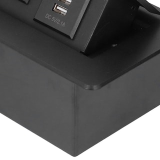 Foto 5 | Foto 5 | Tomacorriente Empotrable Regleta De Montaje Empotrado Regleta Empotrada Con Puertos Usb Toma De Corriente De Apertura Lenta