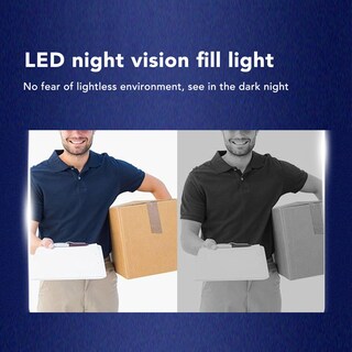 Foto 5 | Foto 5 | Timbre Con Video Timbre Con Visión Nocturna Con Pantalla Interior De 4.3 Pulgadas 1080p 8mp 170° Hd Lente Gran Angular Video T