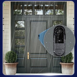 Foto 4 | Foto 4 | Timbre Con Cámara Wifi 1080p Intercomunicador De 2 Vías Visión Nocturna Ip65 Timbre Con Vídeo A Prueba De Agua Cámara Con