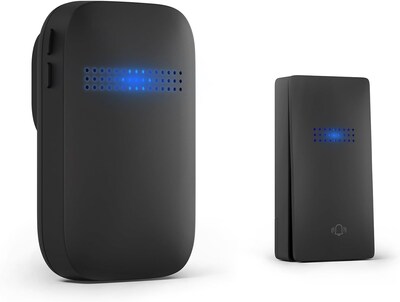 Foto 1 | Foto 1 | Timbres Inalámbricos Para Casa 1 Transmisor Y 1 Receptor Ip54 Impermeable 38 Melodías 4 Niveles De Volumen Led Indicador 2