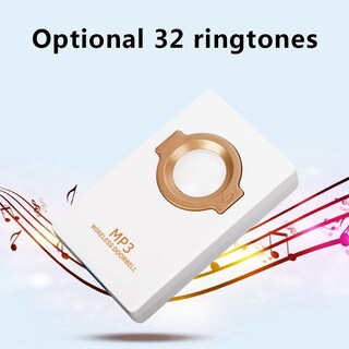 Foto 7 | Foto 7 | Sonew Timbre Inteligente Autoalimentado Timbre Para Personas Mayores No Requiere Baterías (2 Transmisores + 1 Receptor)