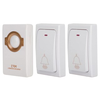 Foto 8 | Foto 8 | Sonew Timbre Inteligente Autoalimentado Timbre Para Personas Mayores No Requiere Baterías (2 Transmisores + 1 Receptor)