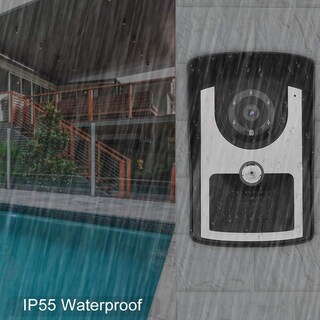 Foto 8 | Foto 8 | Sonew Kit De Timbre De Video 7 Pulgadas Cámara Lcd Intercomunicador Videoportero De Interfono Con Cámara De Visión Nocturna