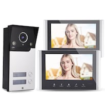 De Intercomunicación Con Timbre De Video Para Tuya Smart 7in Tft Lcd Screen 120 ° Gran Angular Para Home Apartment Ac100‑240v