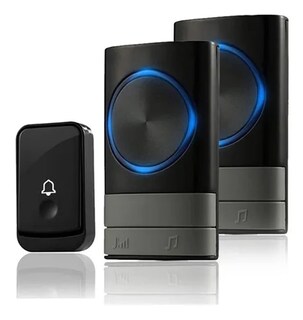 Foto 1 | Foto 1 | Carywon - Timbre Inalámbrico Para Casa Timbres Inalámbricos Para Puerta Con 1 Transmisor Y 2 Receptor 200 Metros De Alcance Co