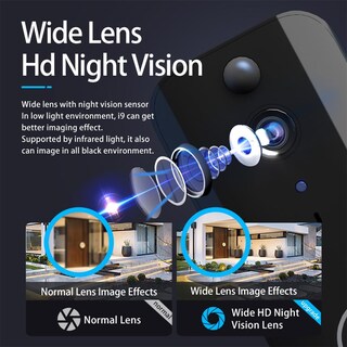 Foto 4 | Foto 4 | Camnoon Timbre Inteligente Cámara De Puerta Con Detección De Movimiento Wifi Cámara De Video Inalámbrica Timbre De Videoportero