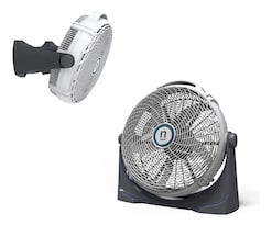 Ventilador De Piso 20 Pulgadas Navia Cfn-2020 3 Velocidades 5 Aspas Alta Potencia Robusto Circulador De Aire Gris