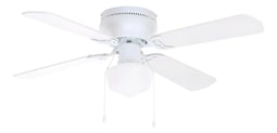 Ventilador Abanico Techo Littleton 42 Blanco Y Roble Aspas Blanco/roble Blanqueado