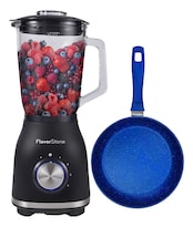 Licuadora Sapphire Flavorstone 4velocidades+sarten Lightblue Color Negro