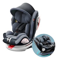 Asiento De Coche Para Coche Con Sistema Seguridad Para Bebés Color Gris