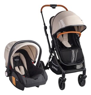 Foto 1 | Foto 1 | Carriola Portabebe Nomad Baston Plegable Color Beige Bebesit