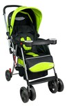 Carriola Para Bebés Reversible T Max Rio Verde Trendy Kids Chasis Negro