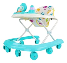 Andadera Musical Para Bebé Interactiva Plegable Con Ruedas Color Verde