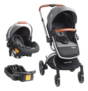 Foto 1 | Foto 1 | Carriola Portabebe Deluxe 360 Travel System Plegable Color Gris Bebesit