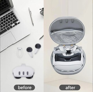 Foto 4 | Foto 4 | Estuche Rígido De Transporte 3 En 1 Modelo Blanco