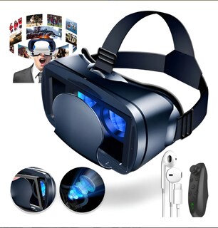Foto 1 | Foto 1 | Lentes De Realidad Virtual Con Control Remoto Y Audífonos Modelo Negros