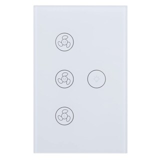 Foto 1 | Foto 1 | Asixxsix Interruptor Táctil Interruptor De Luz Wifi Estándar Estadounidense De 110 A 240 V Compatible Con Control De Voz Interr