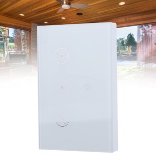 Foto 2 | Foto 2 | Asixxsix Interruptor Táctil Interruptor De Luz Wifi Estándar Estadounidense De 110 A 240 V Compatible Con Control De Voz Interr