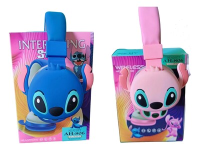 Foto 1 | Foto 1 | Audífono Bluetooth Stitch De Diadema Para Niño Y Para Niña Color Rosa