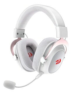 Foto 1 | Foto 1 | Auriculares Inalámbricos Para Juegos Redragon Zeus Pro 2 4 Ghz 7.1 Rgb Blancos