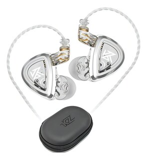 Foto 1 | Foto 1 | Audífonos Kz Eda Monitor No Microfono Ed Balanceada Estuche Color Plateado