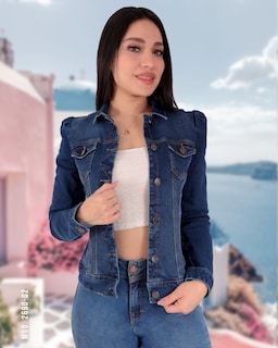 Foto 2 | Foto 2 | Chamarra De Mezclilla Sea Brazil Para Mujer