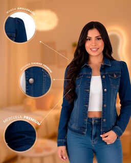 Foto 6 | Foto 6 | Chamarra De Mezclilla Sea Brazil Para Mujer