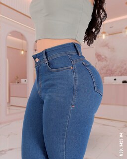 Foto 2 | Foto 2 | Jeans Colombianos Skinny Para Mujer Push-up Sea Brazil