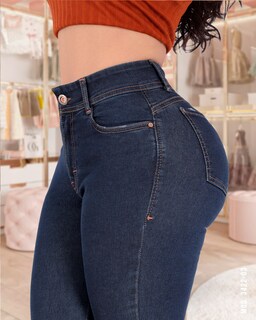 Foto 2 | Foto 2 | Jeans Colombianos Skinny Para Mujer Push-up Sea Brazil