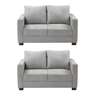 Foto 1 | Foto 1 | Sala Dicasa Gales Color Gris Nickel 2 Piezas (2 Love Seat)