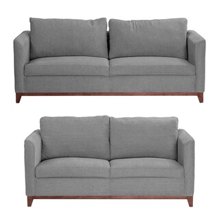 Foto 1 | Foto 1 | Sala Dicasa Oslo Color Gris 2 Piezas (sofá Y Love Seat)