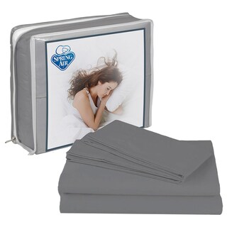 Foto 6 | Foto 6 | Colcha Trinity Color Gris Perla Individual + Sábanas Basic